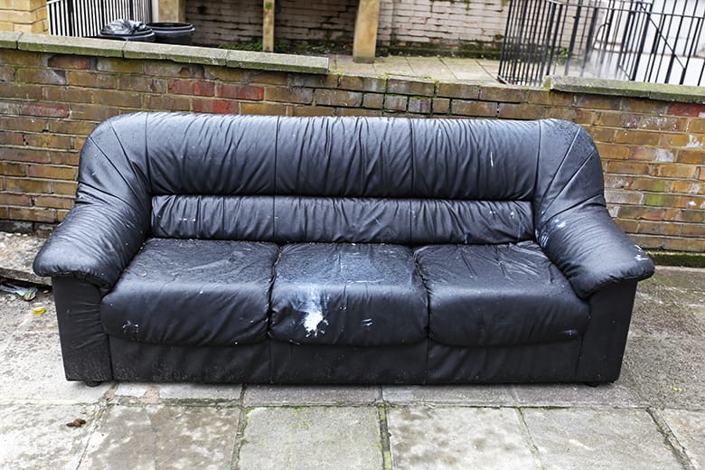 dispose of sofa bed